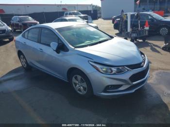  Salvage Chevrolet Cruze