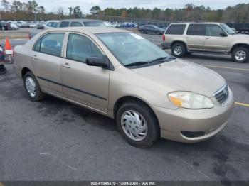  Salvage Toyota Corolla