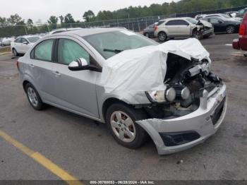  Salvage Chevrolet Sonic