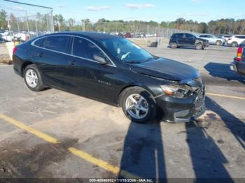  Salvage Chevrolet Malibu