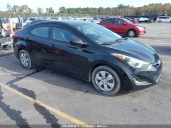  Salvage Hyundai ELANTRA