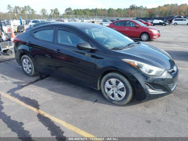  Salvage Hyundai ELANTRA