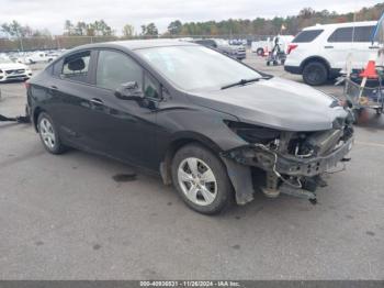  Salvage Chevrolet Cruze