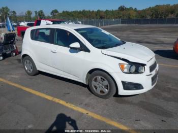  Salvage Chevrolet Sonic