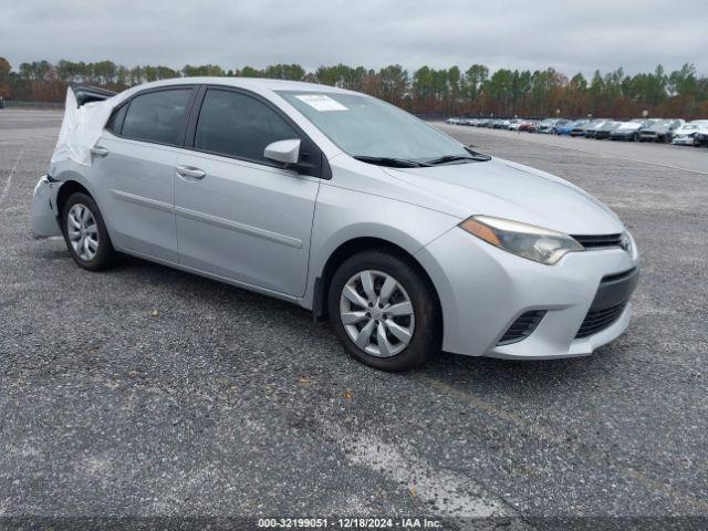  Salvage Toyota Corolla