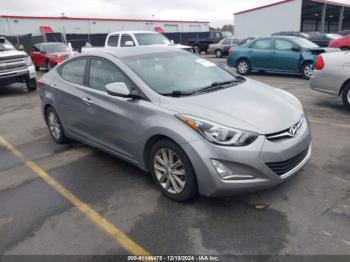  Salvage Hyundai ELANTRA