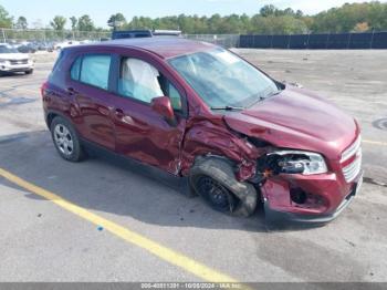  Salvage Chevrolet Trax