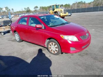  Salvage Toyota Corolla