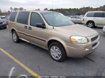  Salvage Chevrolet Uplander