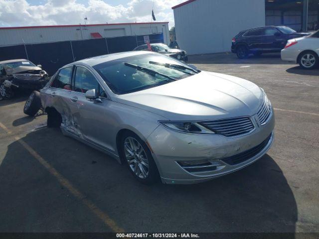  Salvage Lincoln MKZ