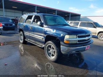  Salvage Chevrolet Tahoe