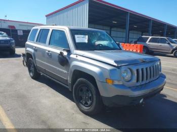  Salvage Jeep Patriot