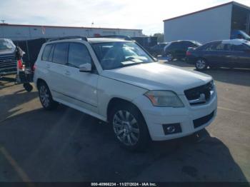  Salvage Mercedes-Benz GLK