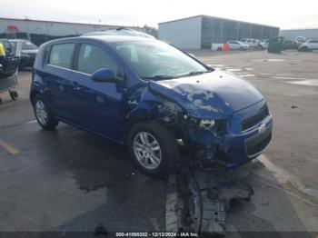  Salvage Chevrolet Sonic