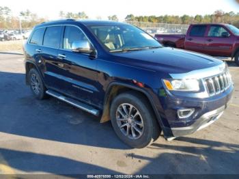  Salvage Jeep Grand Cherokee