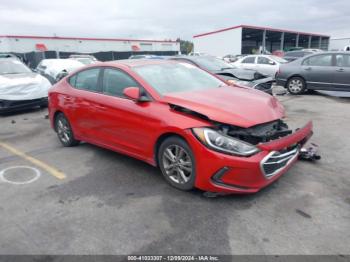  Salvage Hyundai ELANTRA