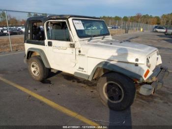  Salvage Jeep Wrangler