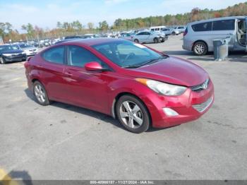  Salvage Hyundai ELANTRA