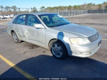  Salvage Toyota Avalon