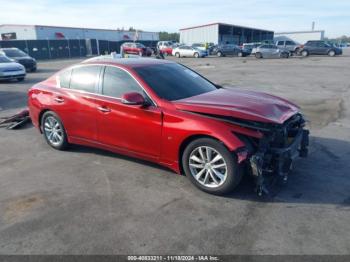  Salvage INFINITI Q50