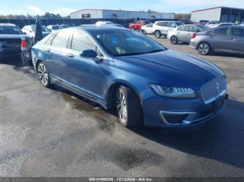  Salvage Lincoln MKZ