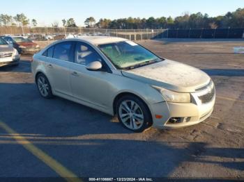  Salvage Chevrolet Cruze