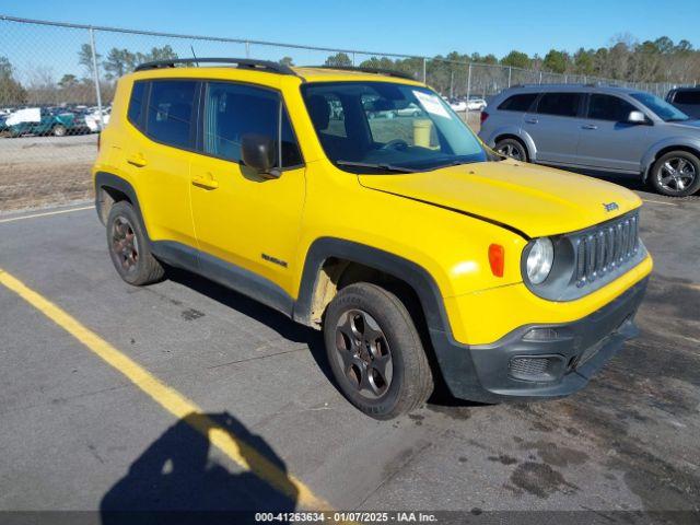  Salvage Jeep Renegade