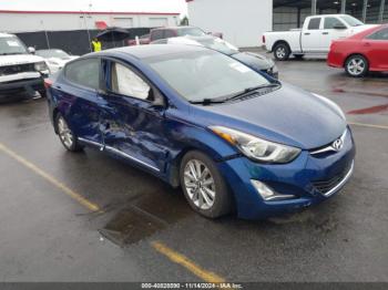  Salvage Hyundai ELANTRA