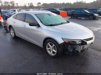  Salvage Chevrolet Malibu