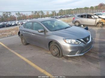  Salvage Nissan Sentra