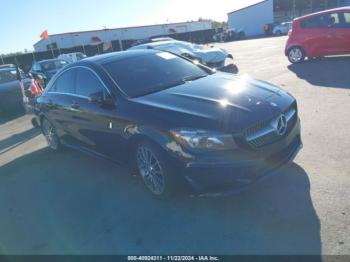  Salvage Mercedes-Benz Cla-class