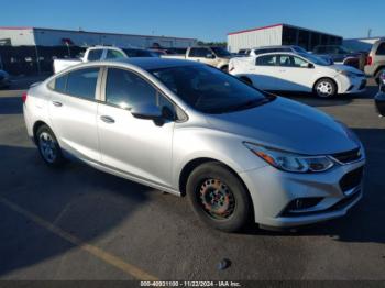  Salvage Chevrolet Cruze