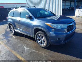  Salvage Toyota Highlander