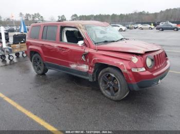  Salvage Jeep Patriot