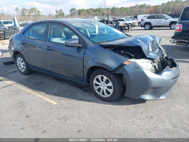  Salvage Toyota Corolla