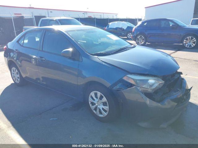  Salvage Toyota Corolla