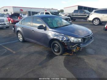  Salvage Chevrolet Cruze