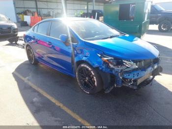  Salvage Chevrolet Cruze