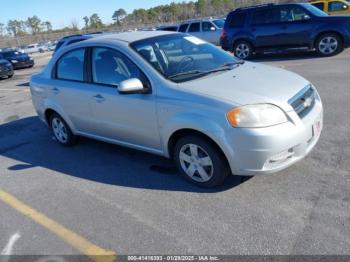  Salvage Chevrolet Aveo