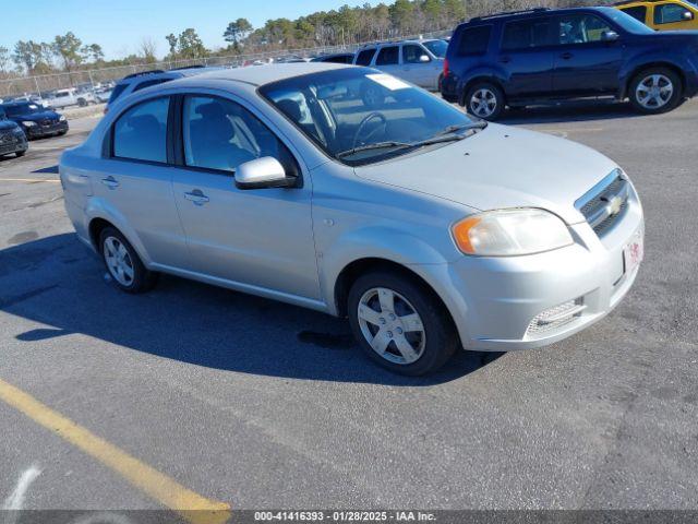  Salvage Chevrolet Aveo