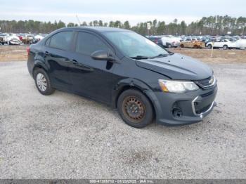  Salvage Chevrolet Sonic