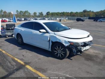  Salvage Chevrolet Malibu