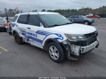  Salvage Ford Police Interceptor