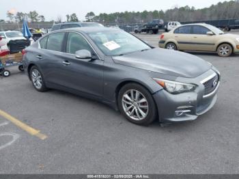  Salvage INFINITI Q50