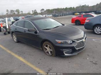  Salvage Chevrolet Malibu