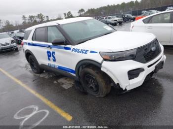  Salvage Ford Police Interceptor