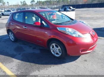  Salvage Nissan LEAF