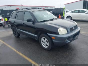  Salvage Hyundai SANTA FE