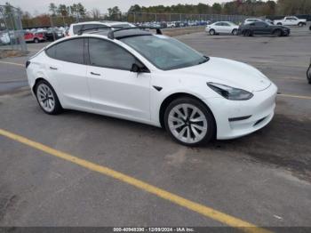  Salvage Tesla Model 3