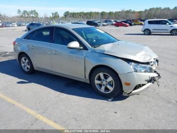  Salvage Chevrolet Cruze